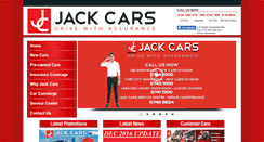 Desktop Screenshot of jackcars.com.sg